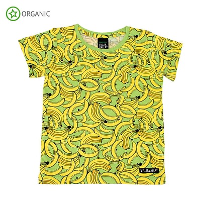Villervalla ethical banana t-shirt