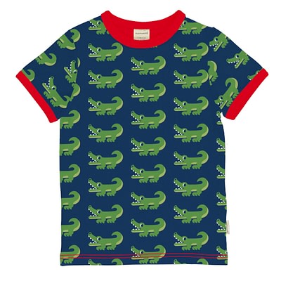 Maxomorra t-shirt crocodile