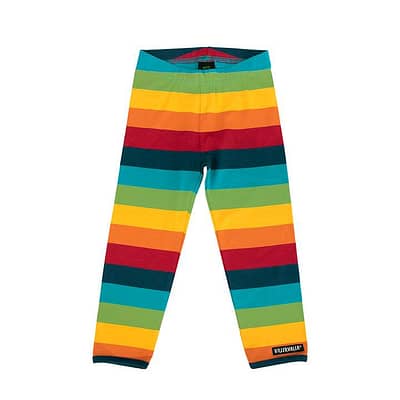 Villervalla leggings rainbow stripes - Athens