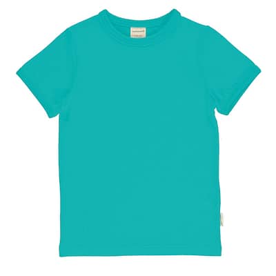 Maxomorra t-shirt aqua blue