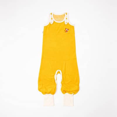 Alba Happy Crawlers Old Gold Yellow Frotte