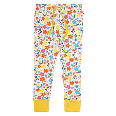 Piccalilly rainbow pyjama bottoms