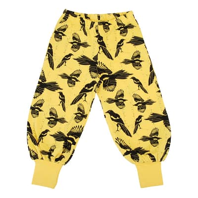 DUNS Sweden baggy pants Pica Pica yellow