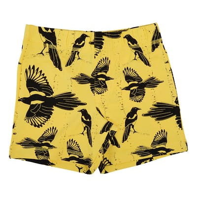 DUNS Sweden shorts Pica Pica yellow