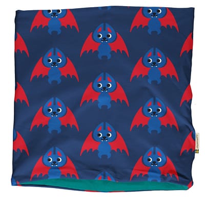 Maxomorra bat tube scarf velour