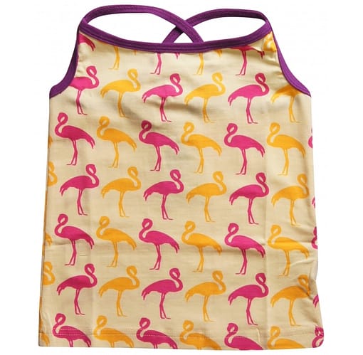 Flamingos design summer top by Maxomorra