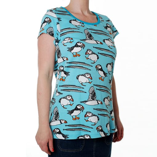 DUNS puffins in Mummy sizes t-shirt
