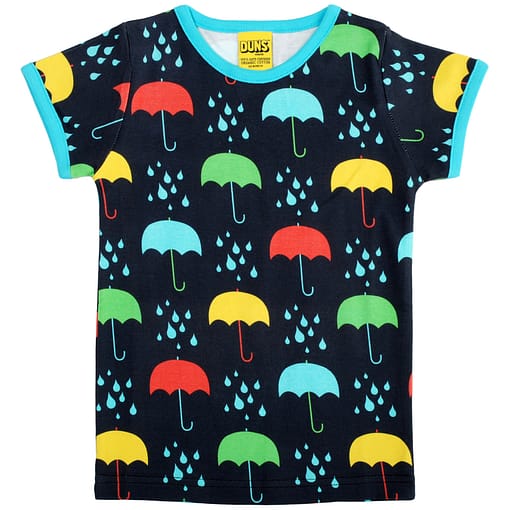 DUNS Sweden umbrella print organic cotton t-shirt (104cm Age 3-4) 1