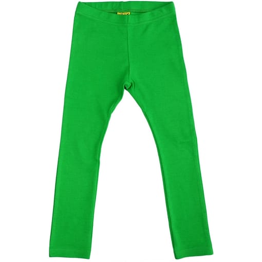More than a Fling plain green organic cotton leggings (86-92cm 18-24m) 1