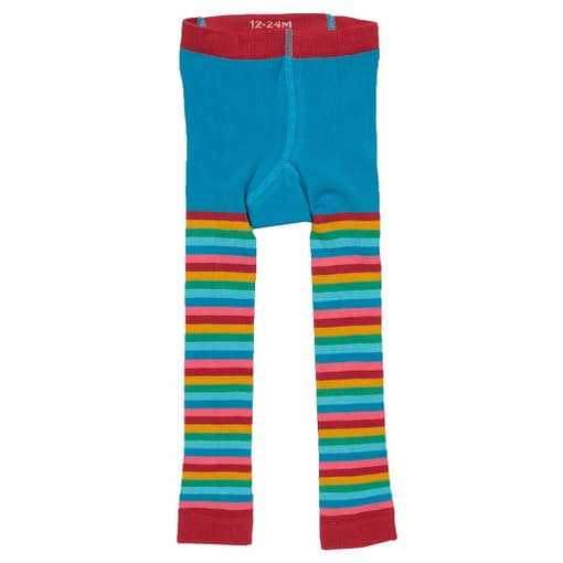 Rainbow leggings in organic cotton by Kite 3