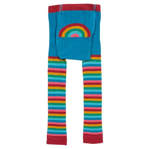 Rainbow leggings in organic cotton by Kite 1