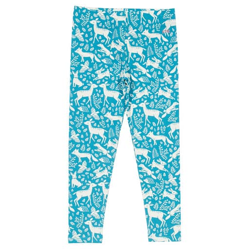 Woodsy leggings in blue organic cotton by Kite (110cm Age 4-5) 1