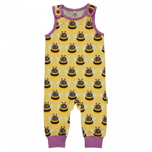 Bumblebee dungarees by Maxomorra in organic cotton 1