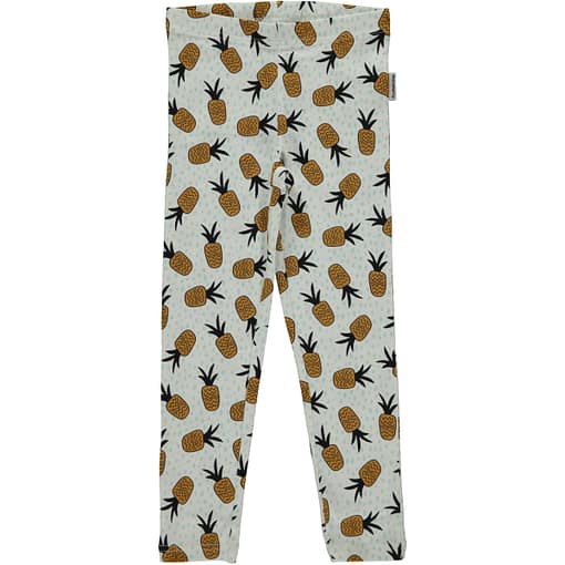 Pineapple spots organic cotton leggings from Maxomorra 1
