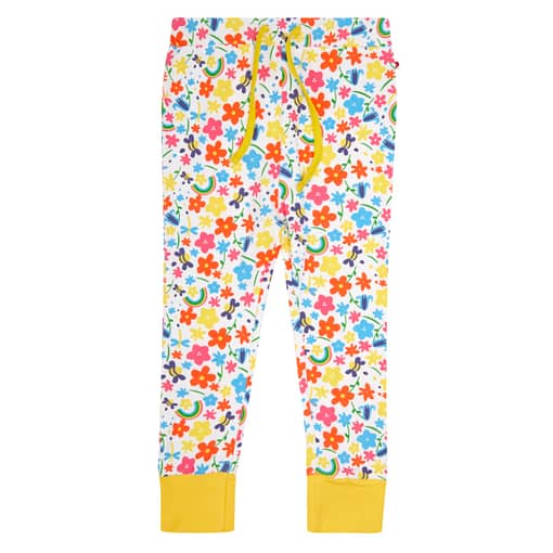 Piccalilly rainbow pyjama bottoms