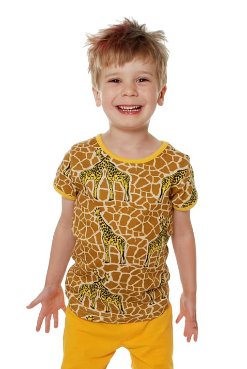 DUNS Sweden giraffe print organic cotton t-shirt (86cm 12-18m) 3