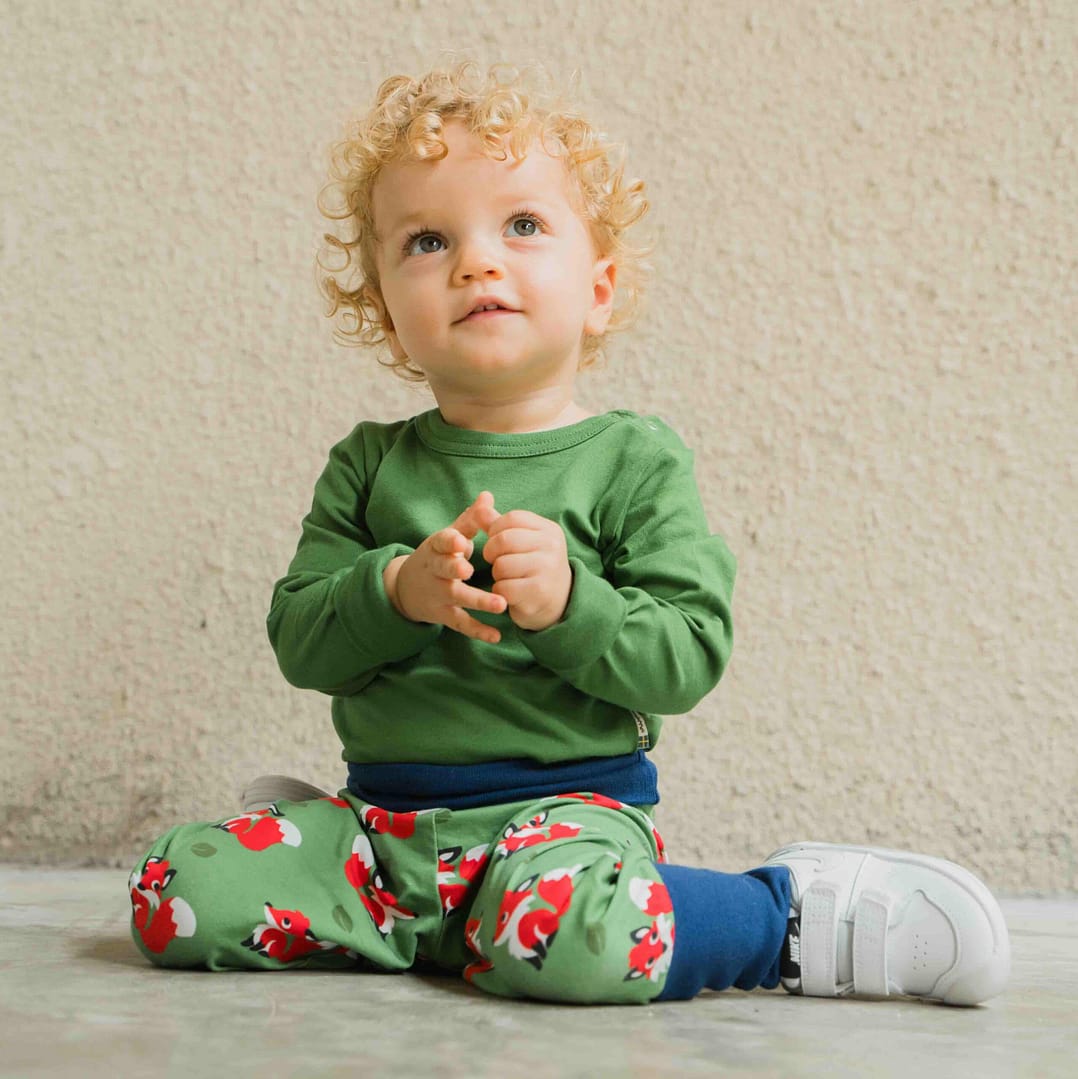 Maxomorra cat playsuit on toddler happyandthecity