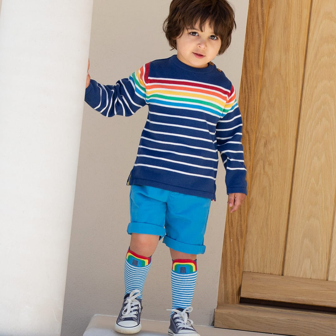 Kite knee high sailing socks organic cotton - 2 pack 3 Kite knee high sailing socks organic cotton - 2 pack - Image 3