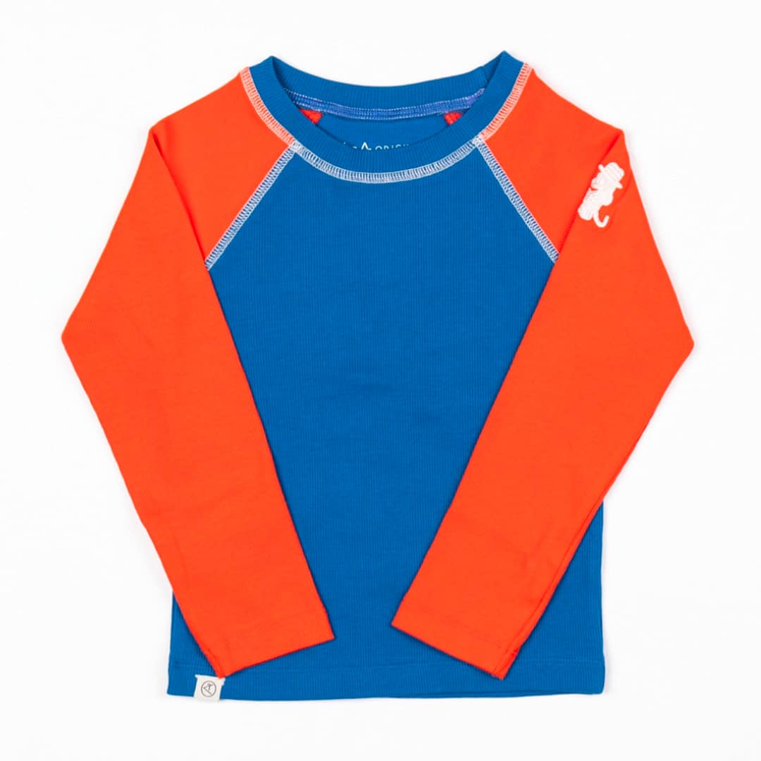 Leander blouse in orange.com by Alba of Denmark | Age 6-7 1 Alba Leander top Orange