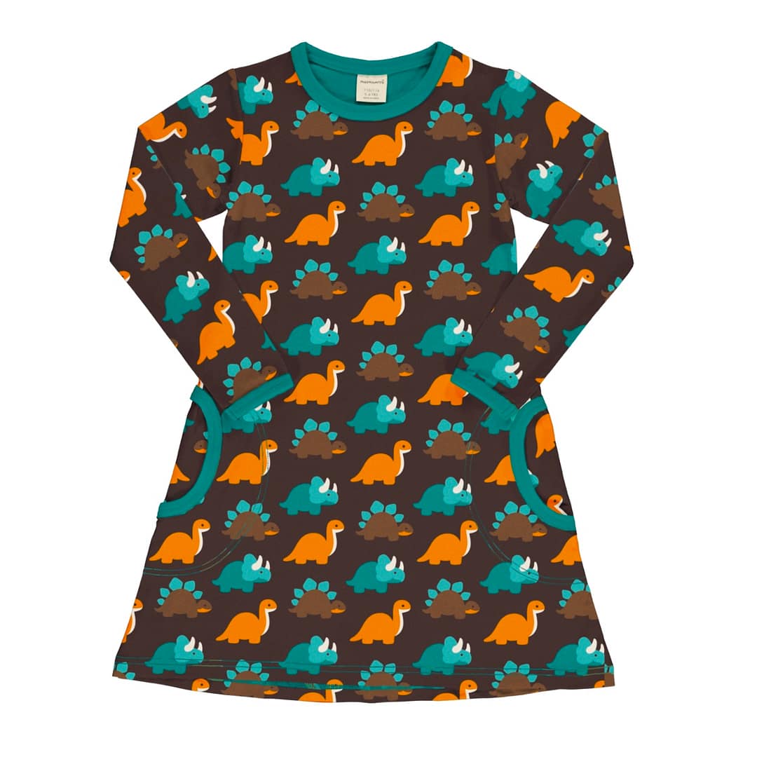 Maxomorra Dinosaur dress | 18-24m 86/92 1 Maxomorra dress dinosaur
