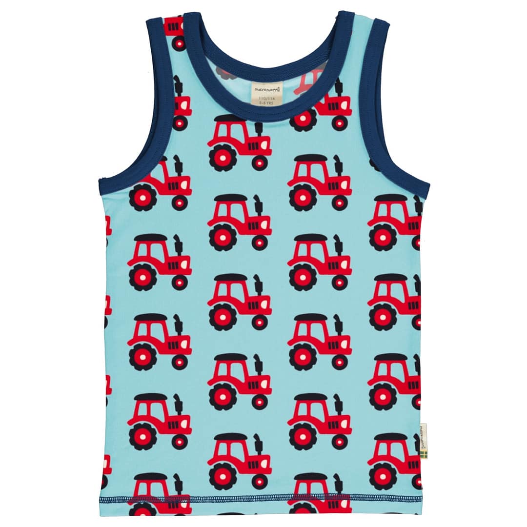 Maxomorra sleeveless vest tractor