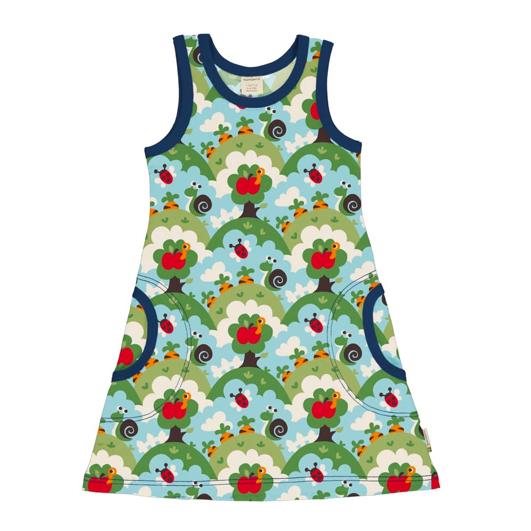 Maxomorra Garden organic cotton dress | 18-24 months 86/92 1 Maxomorra dress garden