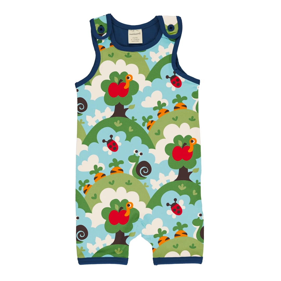 Maxomorra playsuit short garden