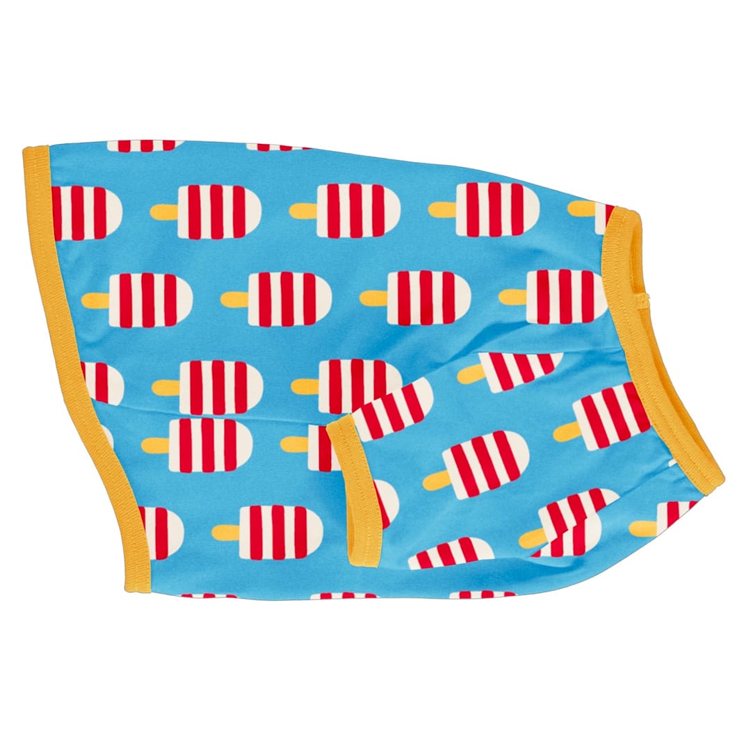 Maxomorra dog top in ice cream design - small dog 1 Maxomorra ice cream dog top