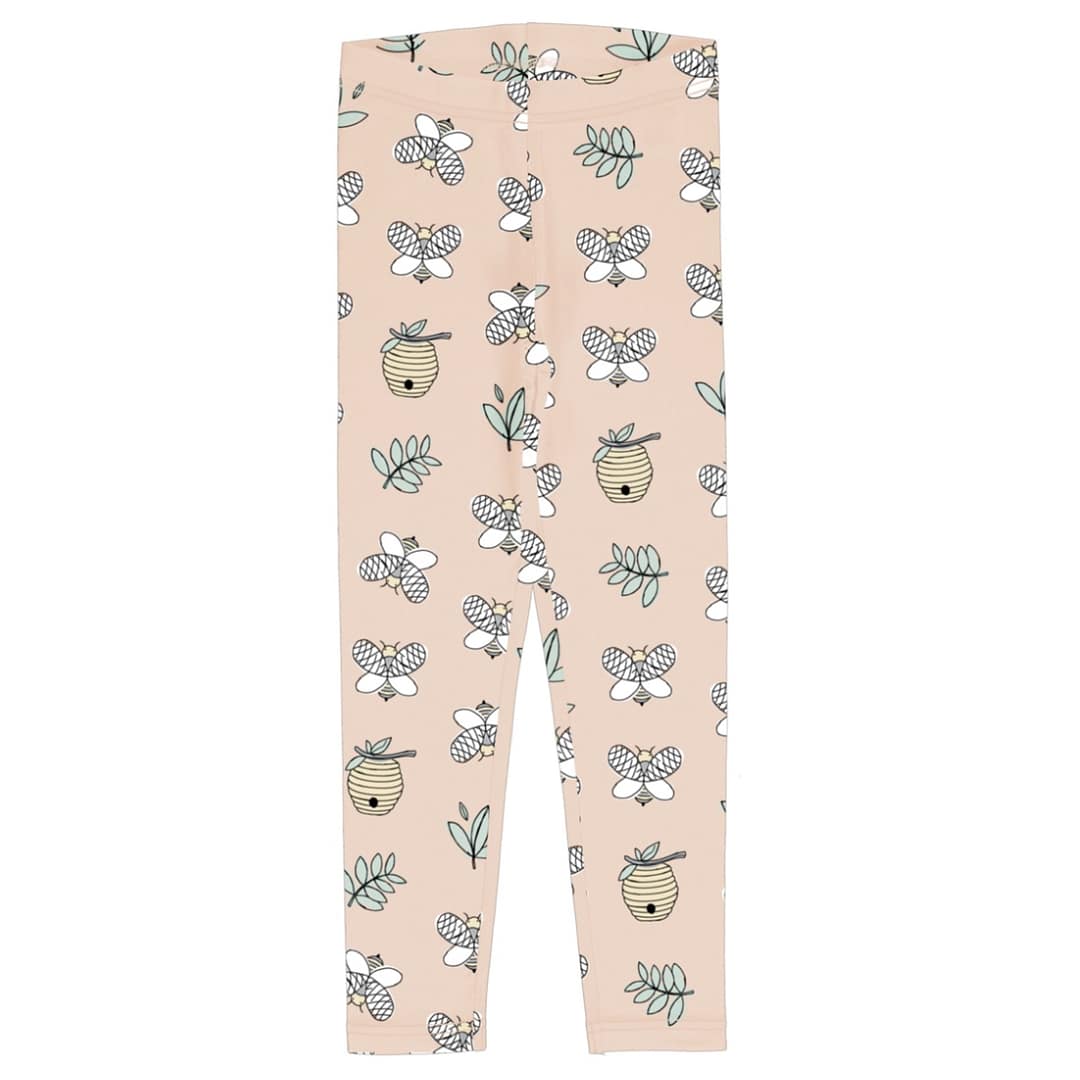 Meyadey City bee ethical cotton leggings Age 3-4 1 Meyadey bee leggings