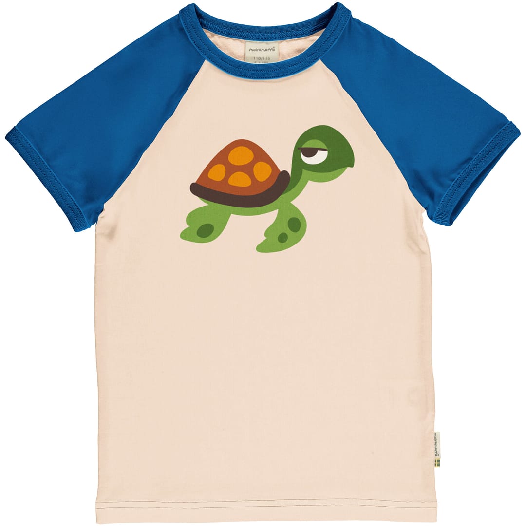 Turtle t-shirt by Maxomorra in organic cotton 1 Turtle t-shirt by Maxomorra in organic cotton