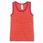 Bright unisex organic wool and silk vest by Engel