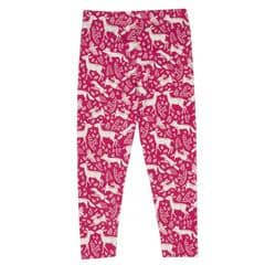 Woodsy leggings in berry pink organic cotton by Kite - Image 4