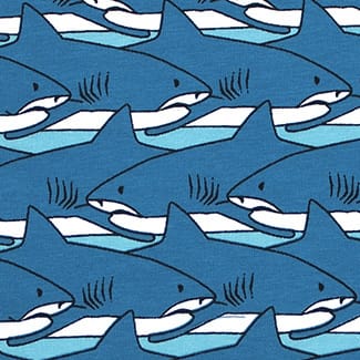 Villervalla organic cotton t-shirt  - Shark - Image 3