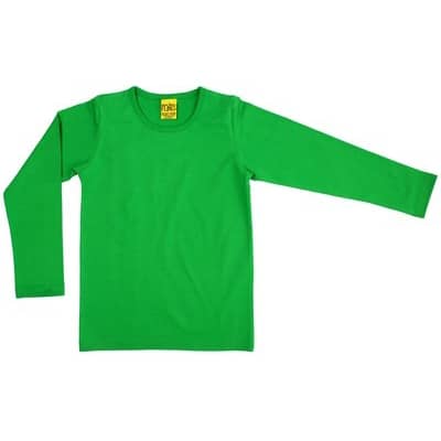 More than a Fling bright plain colour green long sleeve top (18-24m)