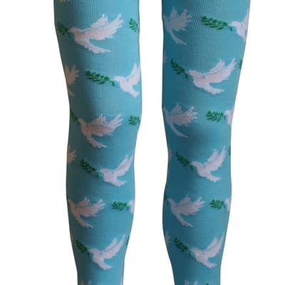 Slugs and Snails organic cotton dove of peace tights