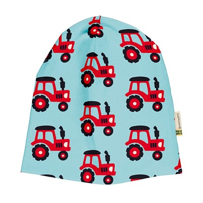 Maxomorra tractor beanie hat