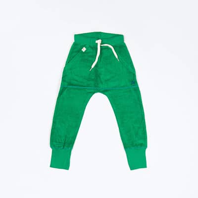 Alba of Denmark Mason pants Jelly Bean green frotte