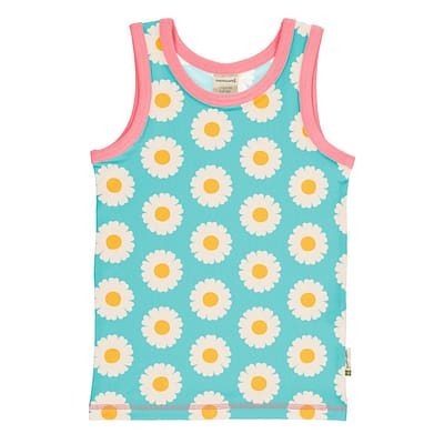 Maxomorra daisy sleeveless vest
