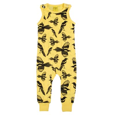 DUNS Sweden dungarees Pica Pica yellow