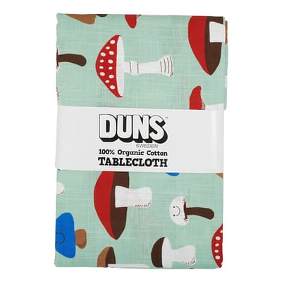 DUNS Sweden tablecloth mushroom jade