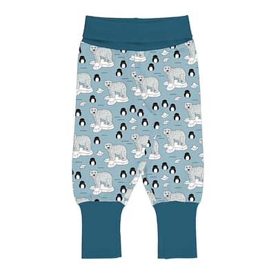 Meyadey rib pants floating bear