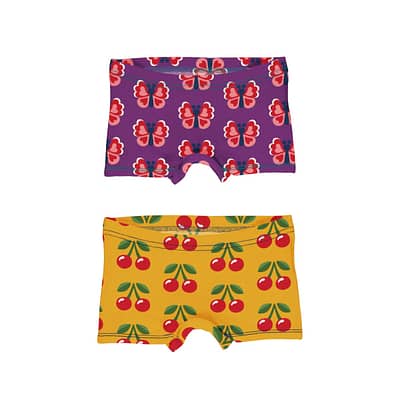 Maxomorra boxer briefs cherry butterfly