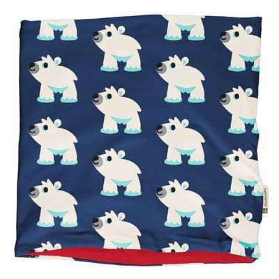 Maxomorra neck scarf polar bear