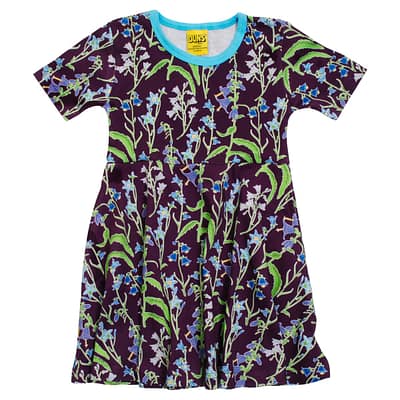 DUNS Sweden skater dress campanula