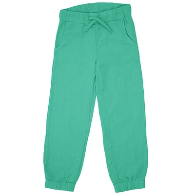 Maxomorra pants muslin green