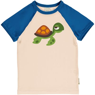 Turtle t-shirt by Maxomorra in organic cotton