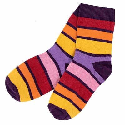 Villervalla socks rainbow stripe