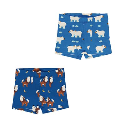 Wolf and Ice bear boxers