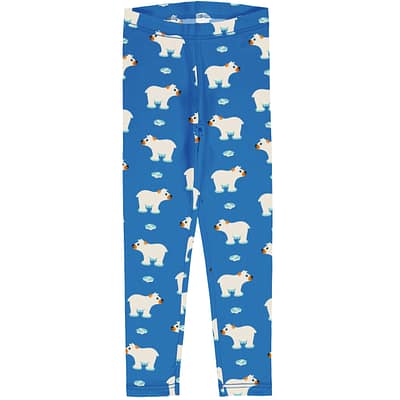 Maxomorra leggings polar bear