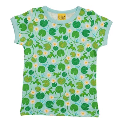 DUNS Sweden frogs and water lillies t-shirt